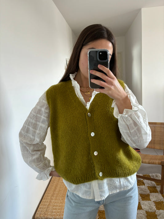 Gilet Marcel olive